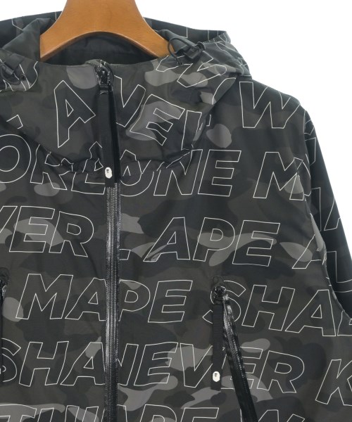 A BATHING APE（アベイシングエイプ）マウンテンパーカー 黒 サイズ:L メンズ/2200731057085