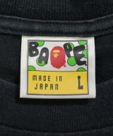 A BATHING APE（アベイシングエイプ）Tシャツ・カットソー 黒 サイズ:L メンズ/2200731057160