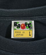 A BATHING APE（アベイシングエイプ）Tシャツ・カットソー 黒 サイズ:L メンズ/2200731057184