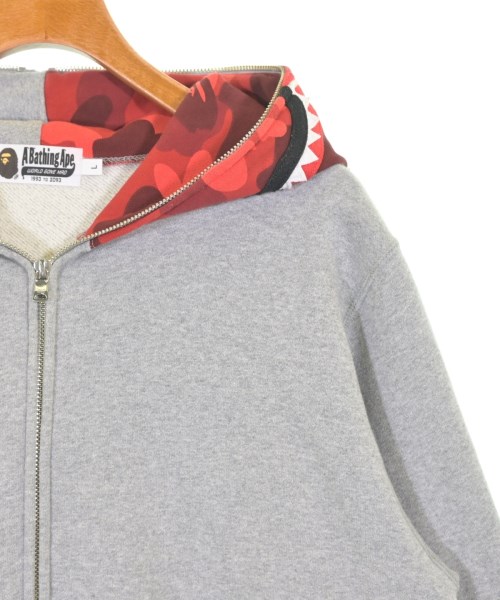 A BATHING APE（アベイシングエイプ）パーカー グレー サイズ:L メンズ/2200731444076