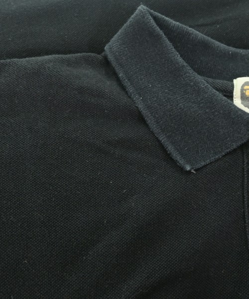 A BATHING APE（アベイシングエイプ）ポロシャツ 黒 サイズ:XL メンズ/2200724196647