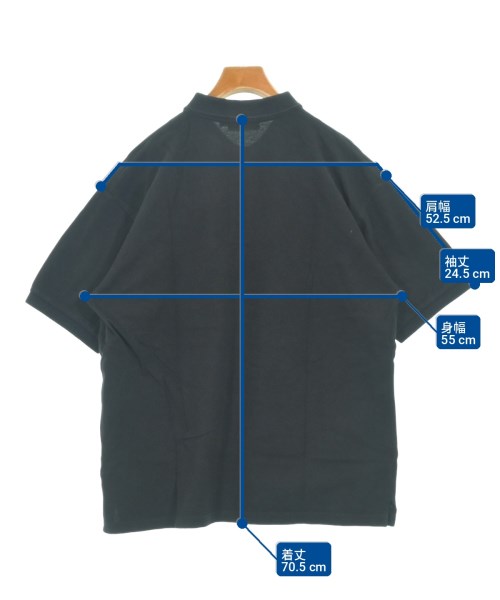 A BATHING APE（アベイシングエイプ）ポロシャツ 黒 サイズ:XL メンズ/2200724196647
