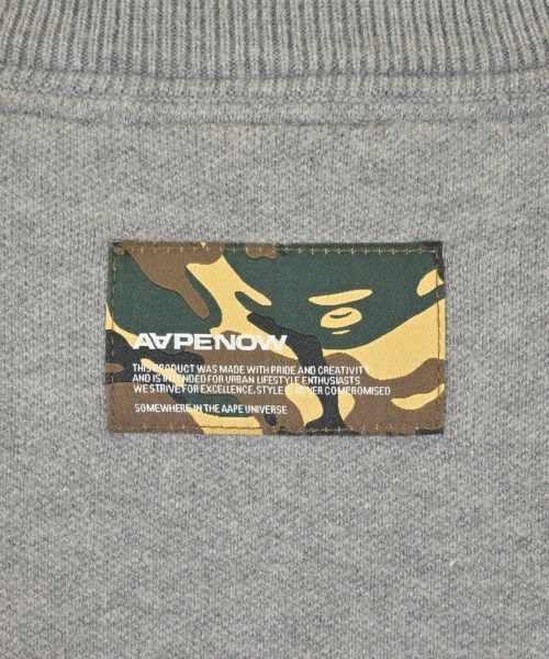 AAPE BY A BATHING APE（エーエイプバイアベイシングエイプ）ニット・セーター グレー サイズ:L メンズ/2200731996070