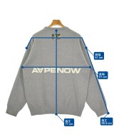 AAPE BY A BATHING APE（エーエイプバイアベイシングエイプ）ニット・セーター グレー サイズ:L メンズ/2200731996070