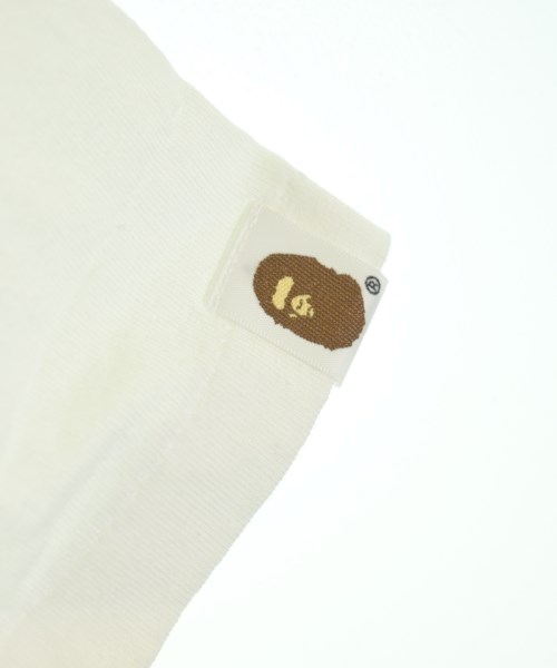 A BATHING APE（アベイシングエイプ）Tシャツ・カットソー 白 サイズ:XL メンズ/2200732932084