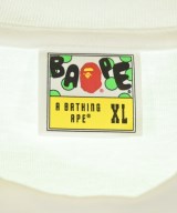 A BATHING APE（アベイシングエイプ）Tシャツ・カットソー 白 サイズ:XL メンズ/2200732932084