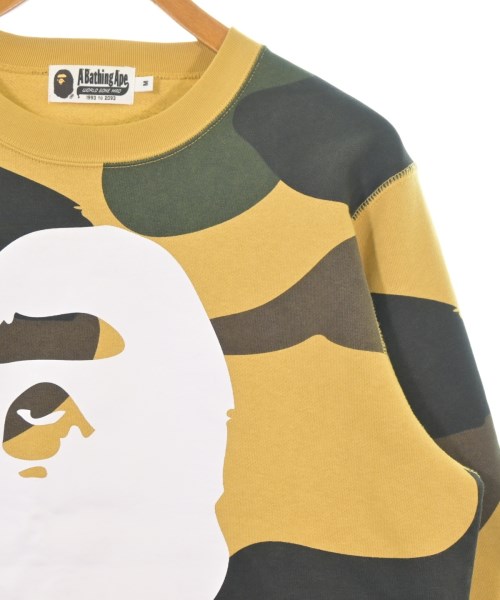 A BATHING APE（アベイシングエイプ）スウェット 黄 サイズ:M メンズ/2200733429019