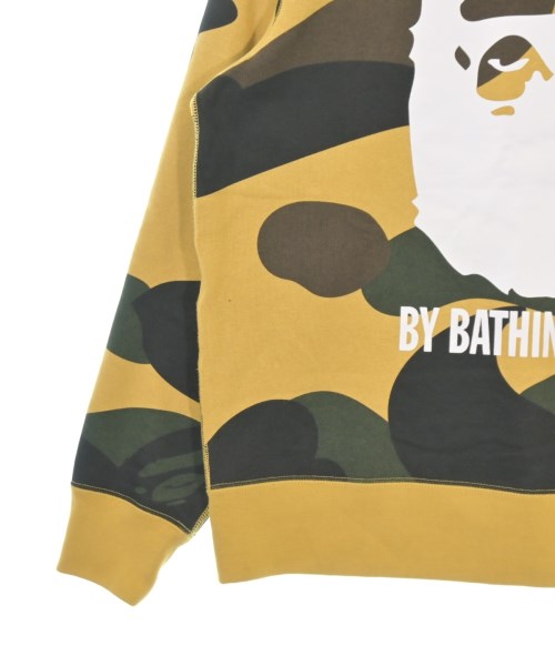 A BATHING APE（アベイシングエイプ）スウェット 黄 サイズ:M メンズ/2200733429019