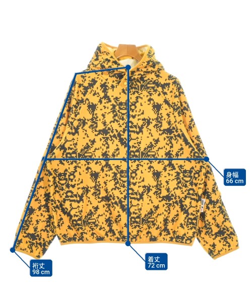 A BATHING APE（アベイシングエイプ）パーカー 黄 サイズ:L メンズ/2200734080042