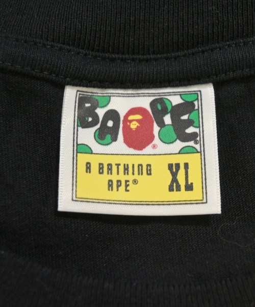 A BATHING APE（アベイシングエイプ）Tシャツ・カットソー 黒 サイズ:XL メンズ/2200734080134