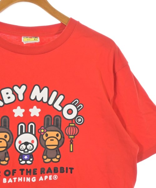 A BATHING APE（アベイシングエイプ）Tシャツ・カットソー 赤 サイズ:XL メンズ/2200734080158