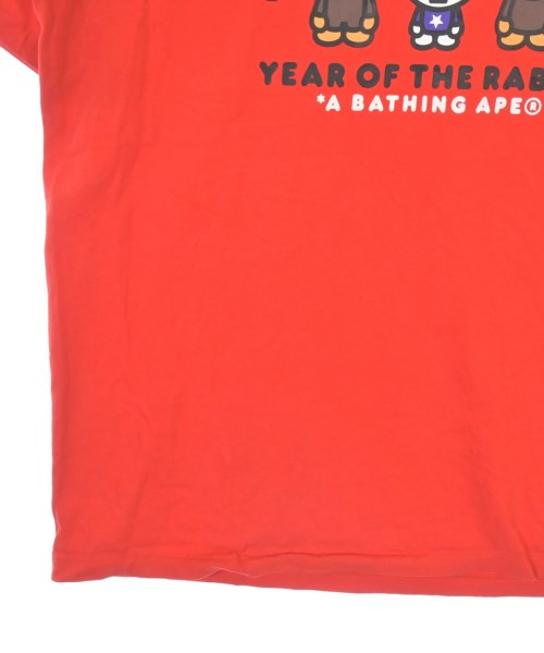 A BATHING APE（アベイシングエイプ）Tシャツ・カットソー 赤 サイズ:XL メンズ/2200734080158