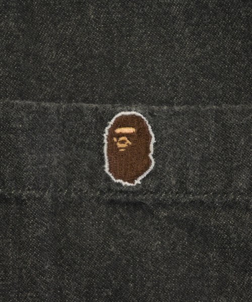 A BATHING APE（アベイシングエイプ）カジュアルシャツ グレー サイズ:M メンズ/2200723448013