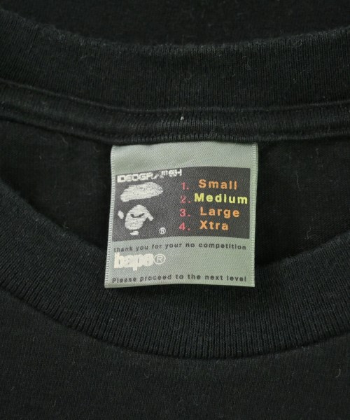 A BATHING APE（アベイシングエイプ）Tシャツ・カットソー 黒 サイズ:M メンズ/2200723448020