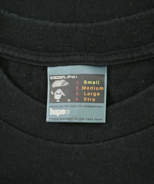 A BATHING APE（アベイシングエイプ）Tシャツ・カットソー 黒 サイズ:S メンズ/2200723448037