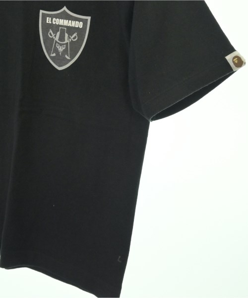 A BATHING APE（アベイシングエイプ）Tシャツ・カットソー 黒 サイズ:S メンズ/2200723448037