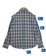 A BATHING APE（アベイシングエイプ）カジュアルシャツ 青 サイズ:S メンズ/2200723448044