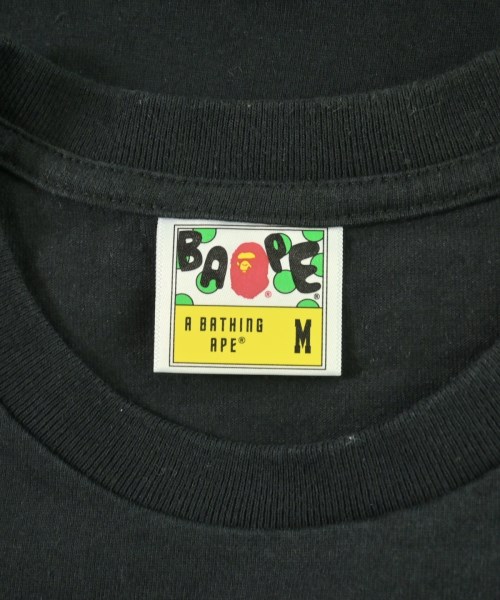 A BATHING APE（アベイシングエイプ）Tシャツ・カットソー 黒 サイズ:M メンズ/2200735800014