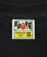 A BATHING APE（アベイシングエイプ）Tシャツ・カットソー 黒 サイズ:3XL メンズ/2200727656087