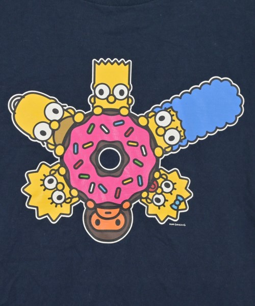 A BATHING APE（アベイシングエイプ）Tシャツ・カットソー 紺 サイズ:L メンズ/2200728766112
