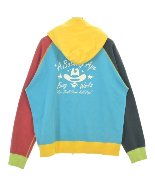 A BATHING APE（アベイシングエイプ）パーカー 青 サイズ:L メンズ/2200736176026