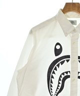 A BATHING APE（アベイシングエイプ）カジュアルシャツ 白 サイズ:XL メンズ/2200720512045