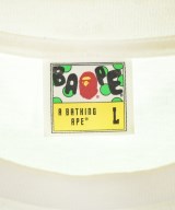 A BATHING APE（アベイシングエイプ）Tシャツ・カットソー 白 サイズ:L メンズ/2200720512083