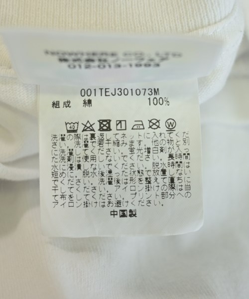 A BATHING APE（アベイシングエイプ）Tシャツ・カットソー 白 サイズ:XL メンズ/2200720003147