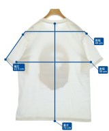 A BATHING APE（アベイシングエイプ）Tシャツ・カットソー 白 サイズ:XL メンズ/2200720003147
