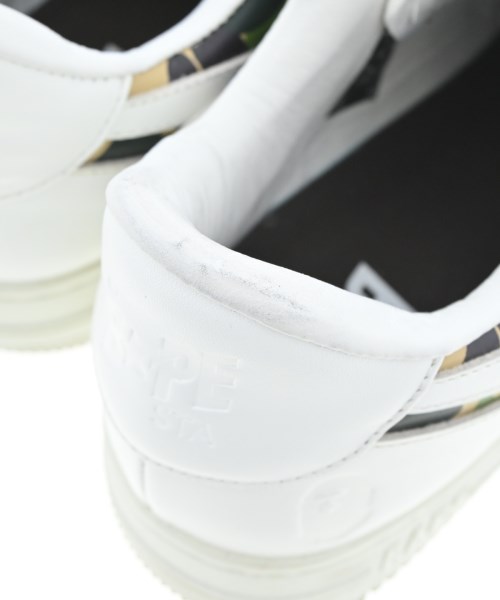 A BATHING APE（アベイシングエイプ）スニーカー 白 サイズ:27cm メンズ/2200724432097