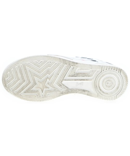 A BATHING APE（アベイシングエイプ）スニーカー 白 サイズ:26cm メンズ/2200724561049