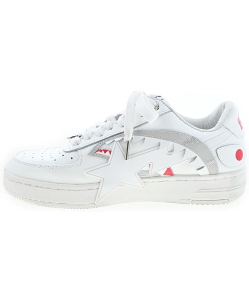 A BATHING APE（アベイシングエイプ）スニーカー 白 サイズ:26cm メンズ/2200724561049