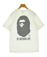 A BATHING APE（アベイシングエイプ）Tシャツ・カットソー 白 サイズ:S レディース/2200724850082