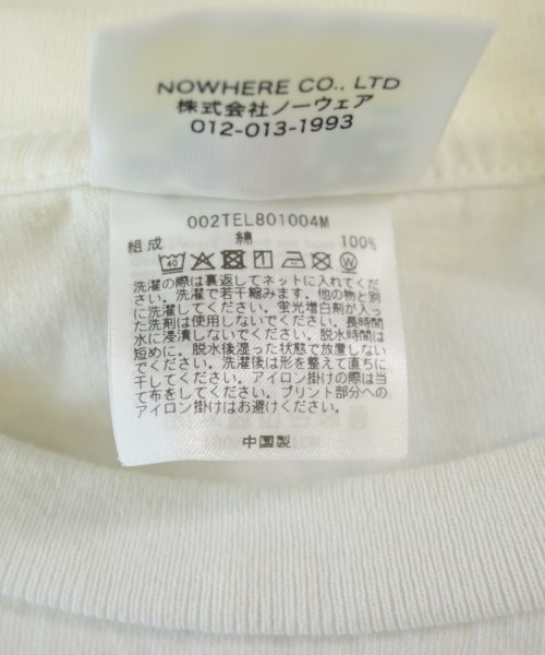 A BATHING APE（アベイシングエイプ）Tシャツ・カットソー 白 サイズ:M メンズ/2200724850099