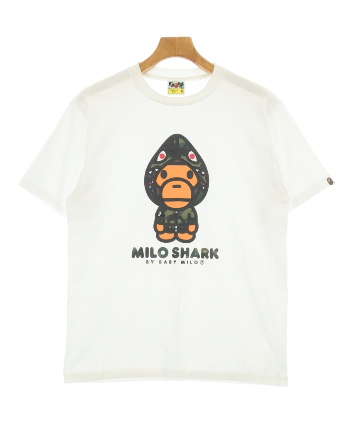 A BATHING APE（アベイシングエイプ）Tシャツ・カットソー 白 サイズ:M