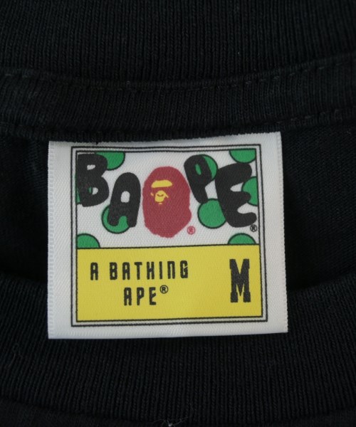 A BATHING APE（アベイシングエイプ）Tシャツ・カットソー 黒 サイズ:M メンズ/2200724850105