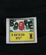 A BATHING APE（アベイシングエイプ）Tシャツ・カットソー 黒 サイズ:M メンズ/2200724850105