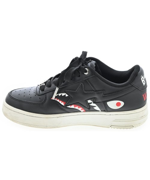 A BATHING APE（アベイシングエイプ）スニーカー 黒 サイズ:23cm レディース/2200724850112