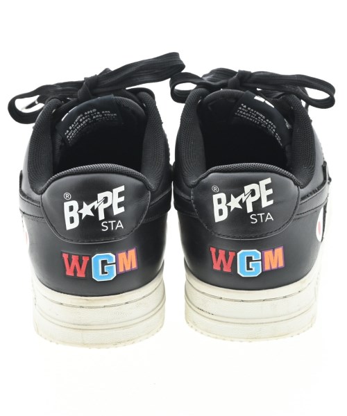 A BATHING APE（アベイシングエイプ）スニーカー 黒 サイズ:23cm レディース/2200724850112