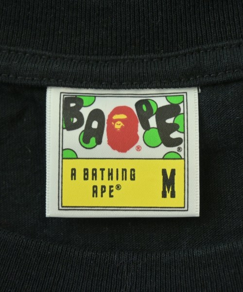A BATHING APE（アベイシングエイプ）Tシャツ・カットソー 黒 サイズ:M メンズ/2200724989133