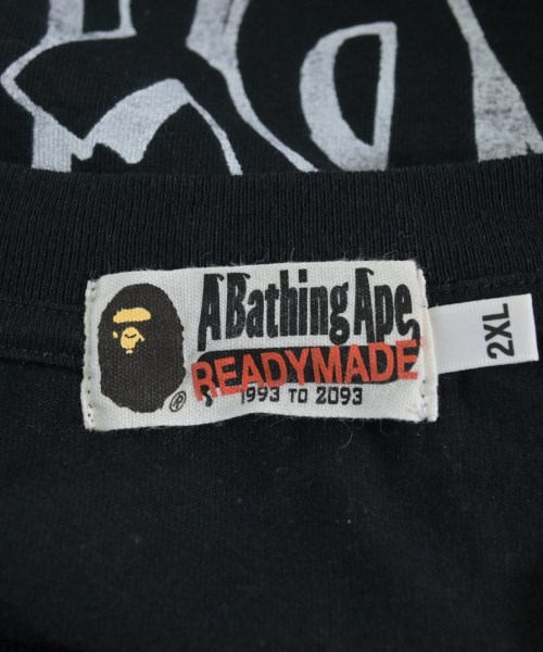 A BATHING APE（アベイシングエイプ）Tシャツ・カットソー 黒 サイズ:2XL メンズ/2200725357016