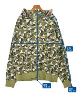 A BATHING APE（アベイシングエイプ）パーカー カーキ サイズ:XXL メンズ/2200728058019