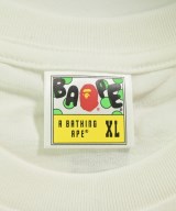 A BATHING APE（アベイシングエイプ）Tシャツ・カットソー 白 サイズ:XL メンズ/2200728353046