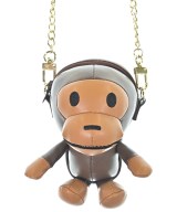 A BATHING APE（アベイシングエイプ）ショルダーバッグ 茶 サイズ:- メンズ/2200728746077
