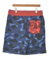 A BATHING APE（アベイシングエイプ）ショートパンツ 紫 サイズ:XL メンズ/2200728960039