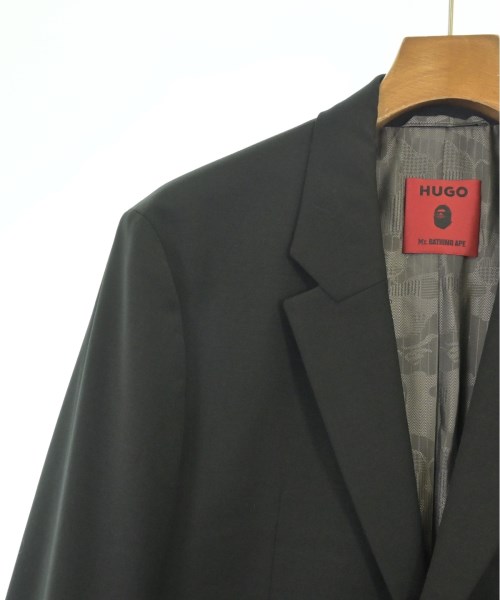 A BATHING APE（アベイシングエイプ）テーラードジャケット 黒 サイズ:44(S位) メンズ/2200728995024