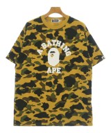 A BATHING APE（アベイシングエイプ）Tシャツ・カットソー 黄 サイズ:2XL(XXL位) メンズ/2200729175036