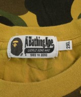 A BATHING APE（アベイシングエイプ）Tシャツ・カットソー 黄 サイズ:2XL(XXL位) メンズ/2200729175036