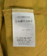 A BATHING APE（アベイシングエイプ）Tシャツ・カットソー 黄 サイズ:2XL(XXL位) メンズ/2200729175036
