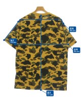 A BATHING APE（アベイシングエイプ）Tシャツ・カットソー 黄 サイズ:2XL(XXL位) メンズ/2200729175036